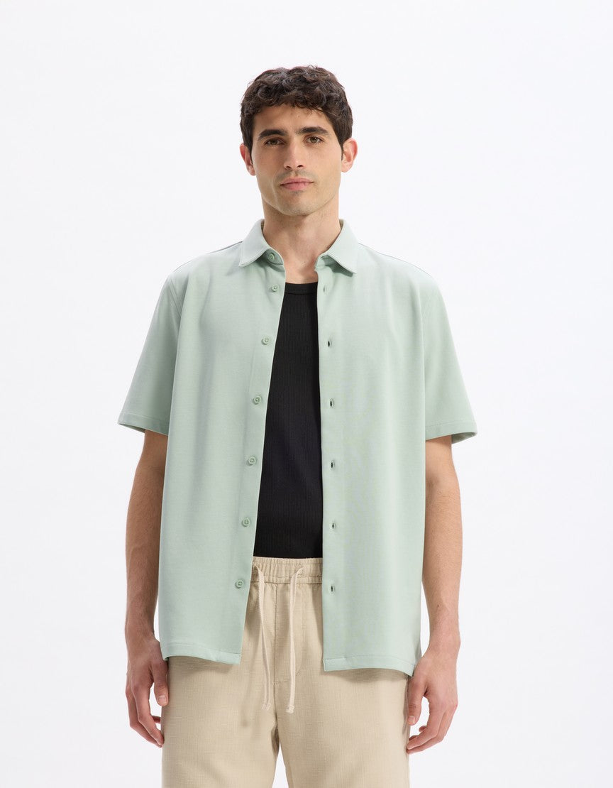 Short Sleeves Shirt - Vert Sauge