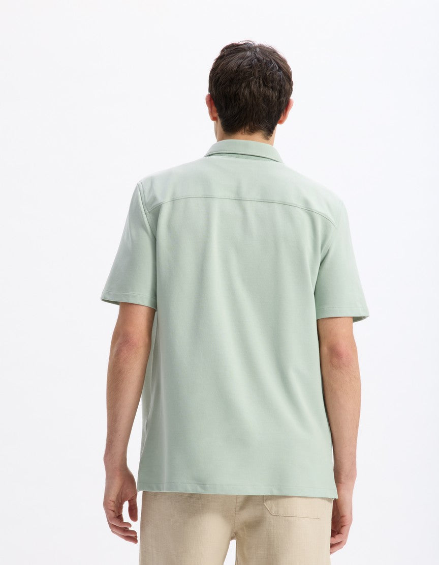 Short Sleeves Shirt - Vert Sauge