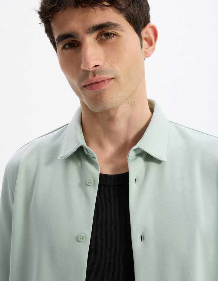 Short Sleeves Shirt - Vert Sauge