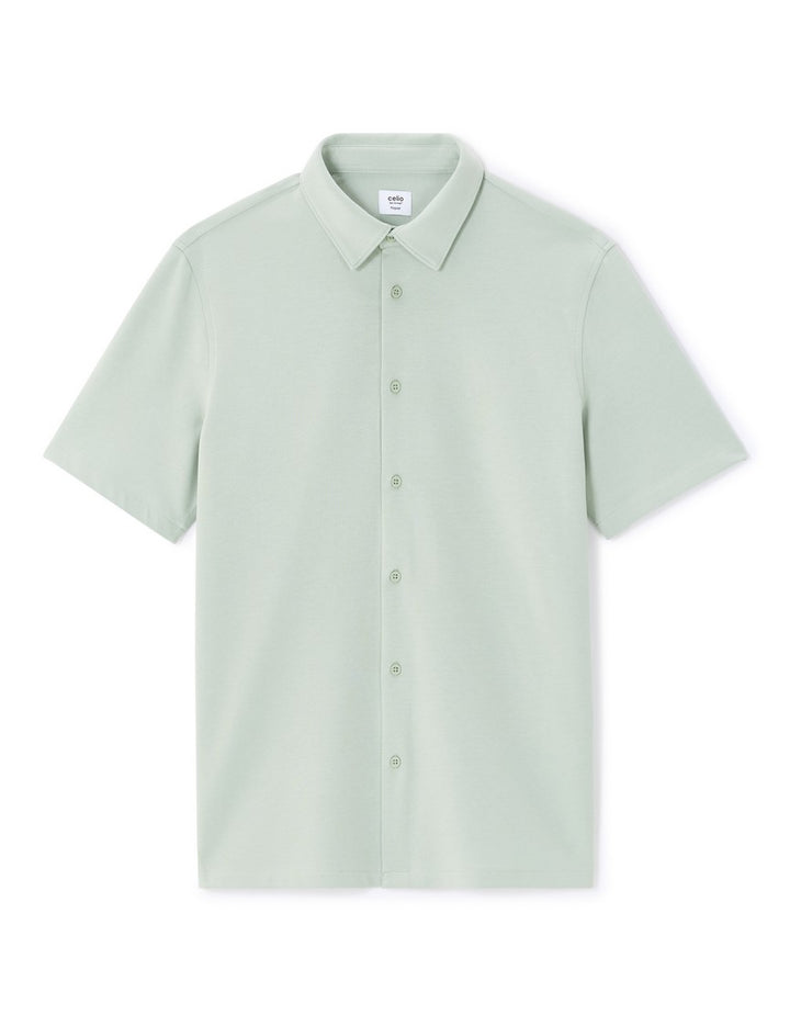 Short Sleeves Shirt - Vert Sauge