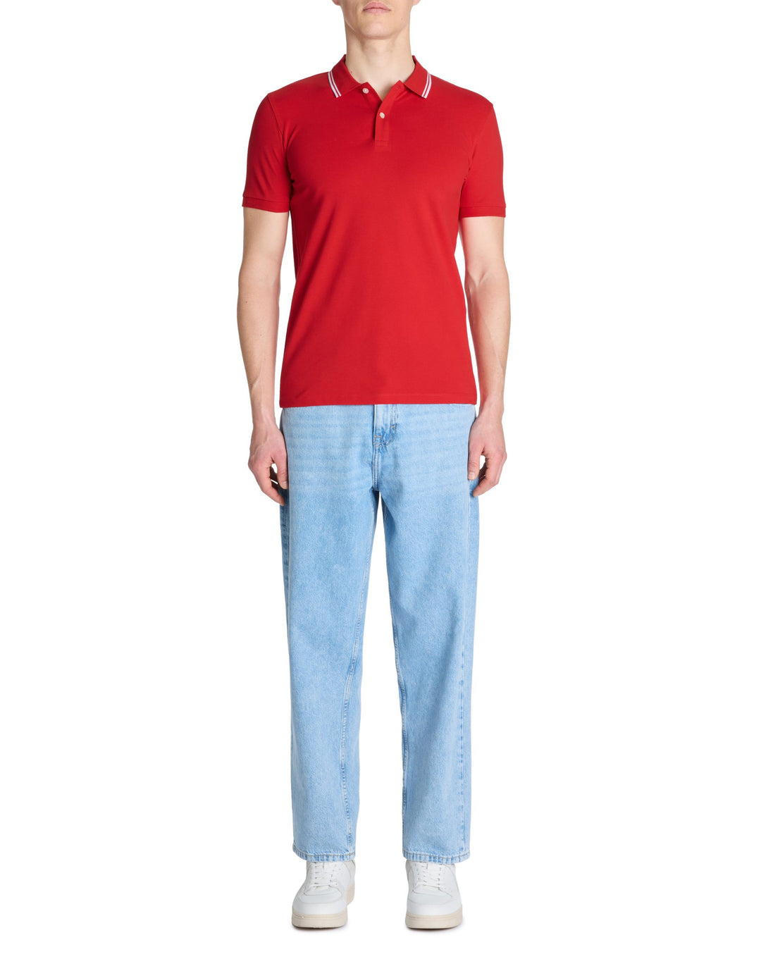 Short Sleeves Polo - Red