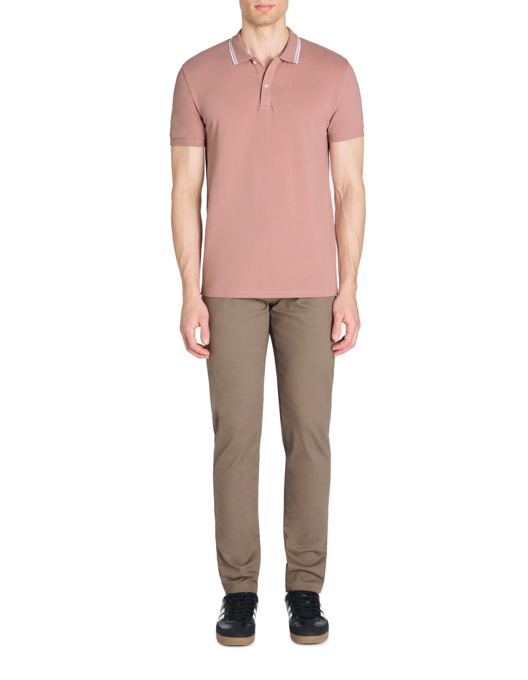 Short Sleeves Polo - Pink