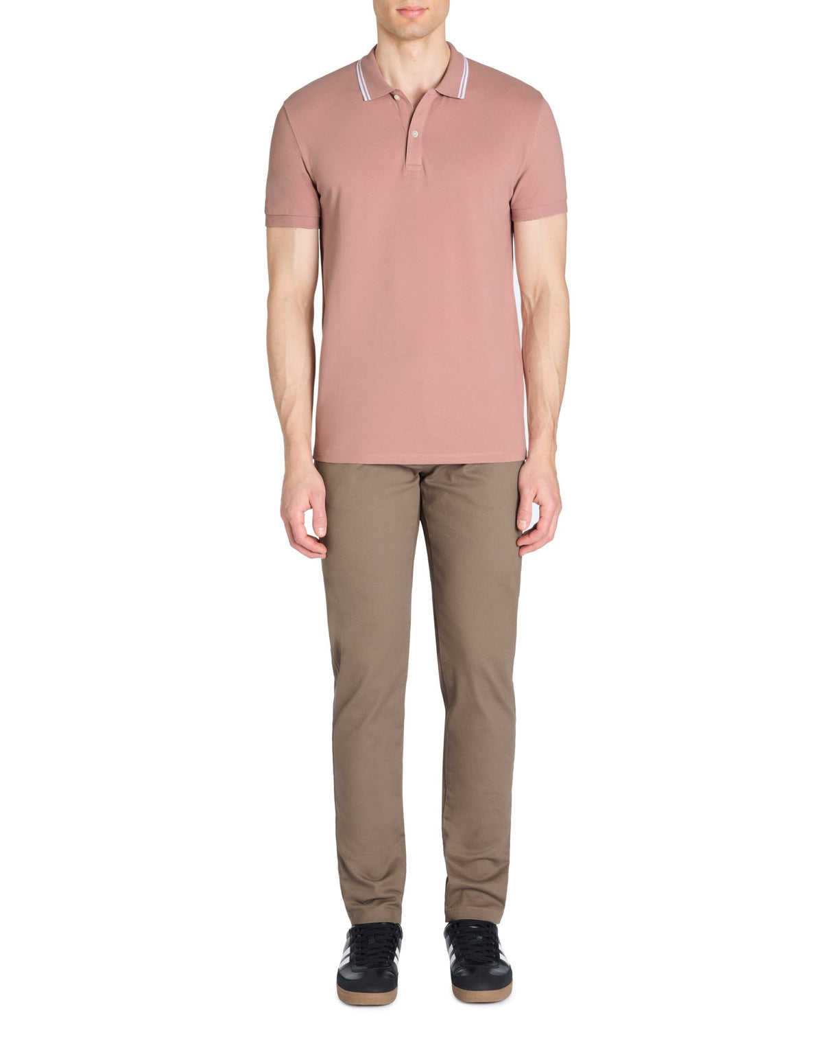 Short Sleeves Polo - Pink