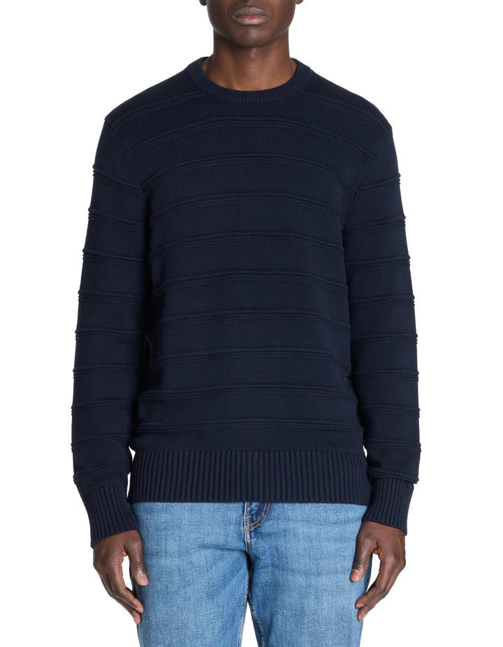 Crew Neck Jumper - Beige