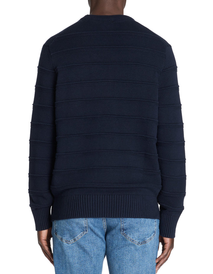 Crew Neck Jumper - Beige