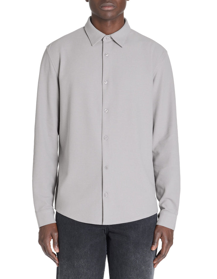 Long Sleeves Shirt - Light Grey