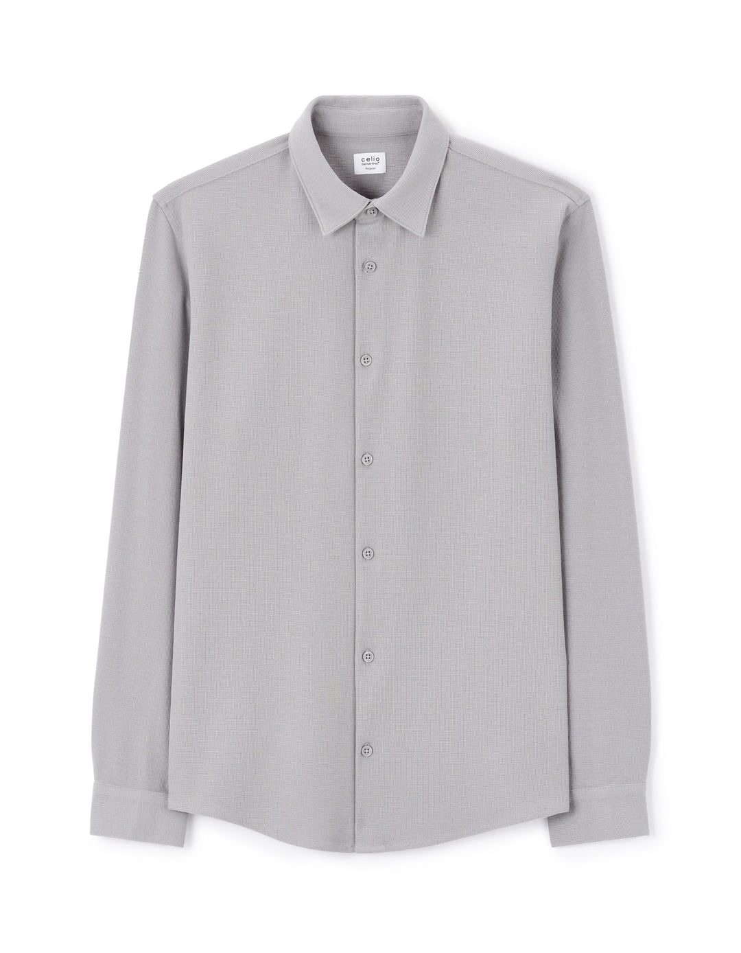 Long Sleeves Shirt - Light Grey