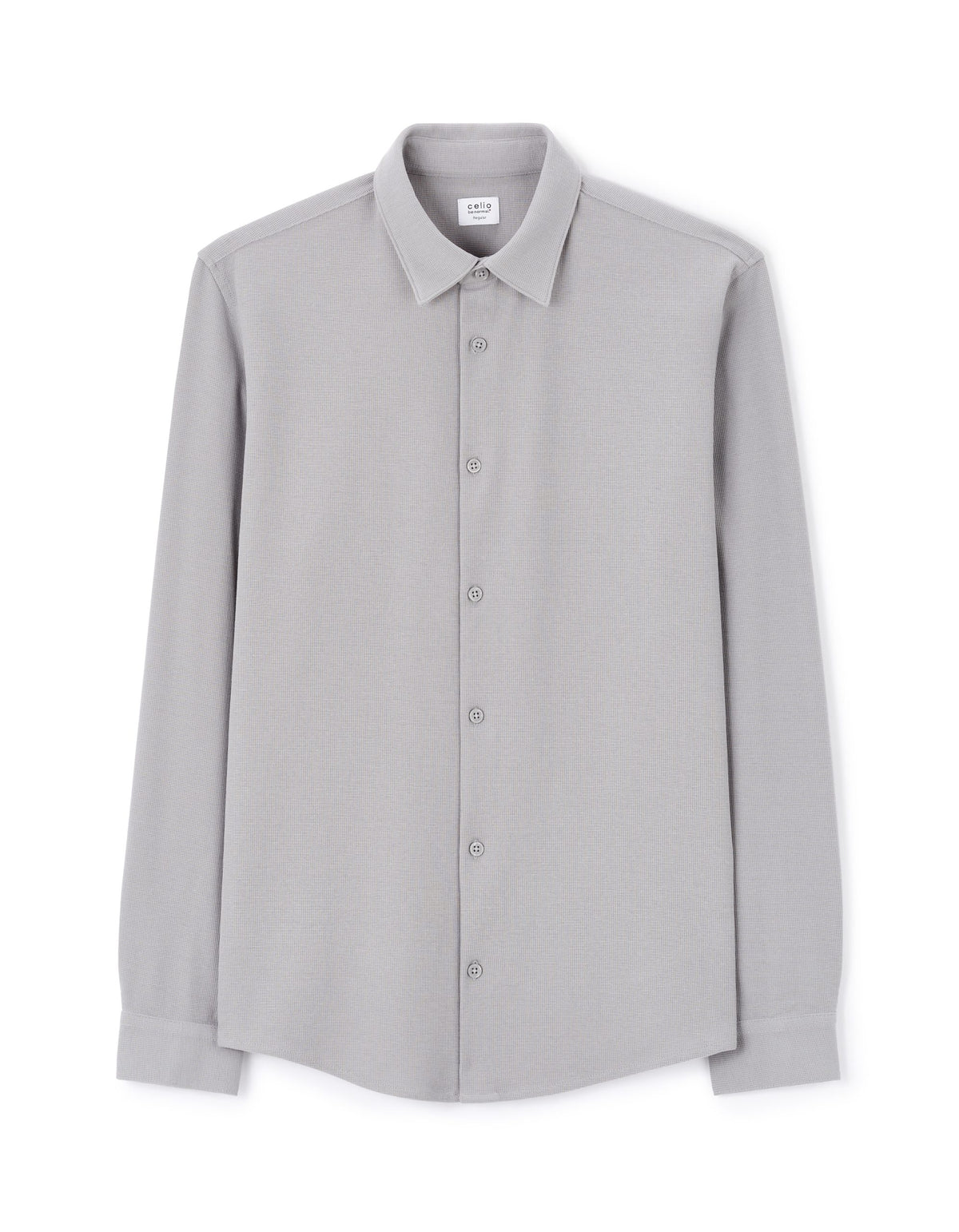 Long Sleeves Shirt - Light Grey