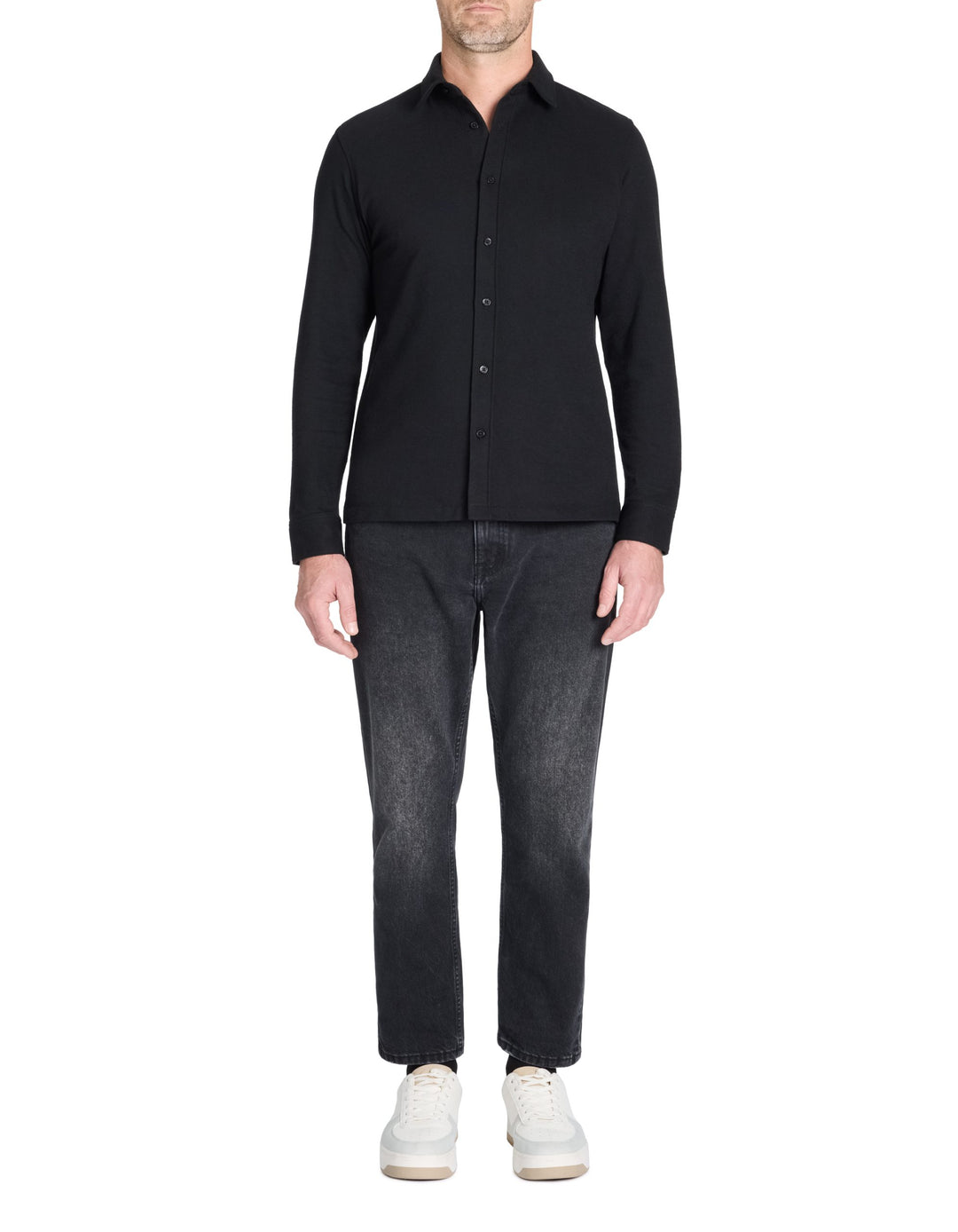 Jeans 1 Length - Black