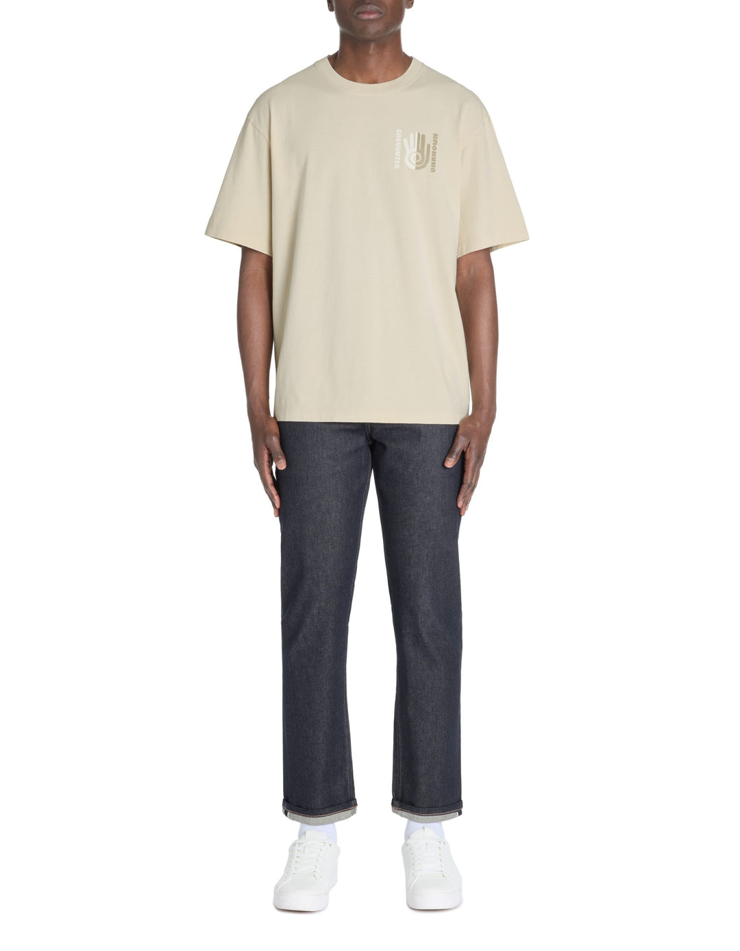 Short Sleeves Tshirt - Beige