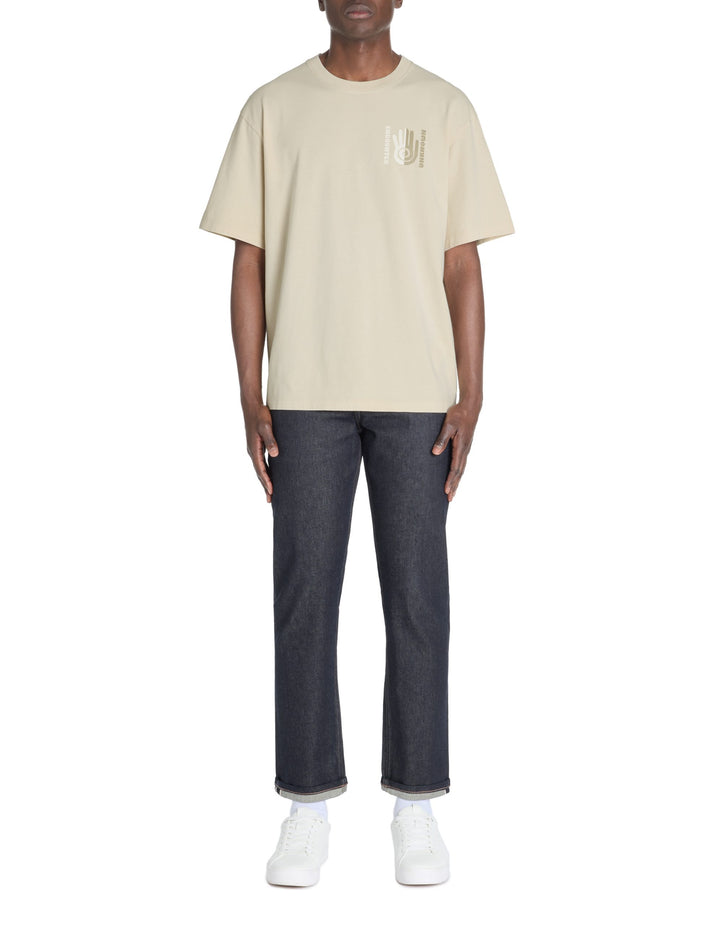 Short Sleeves Tshirt - Beige