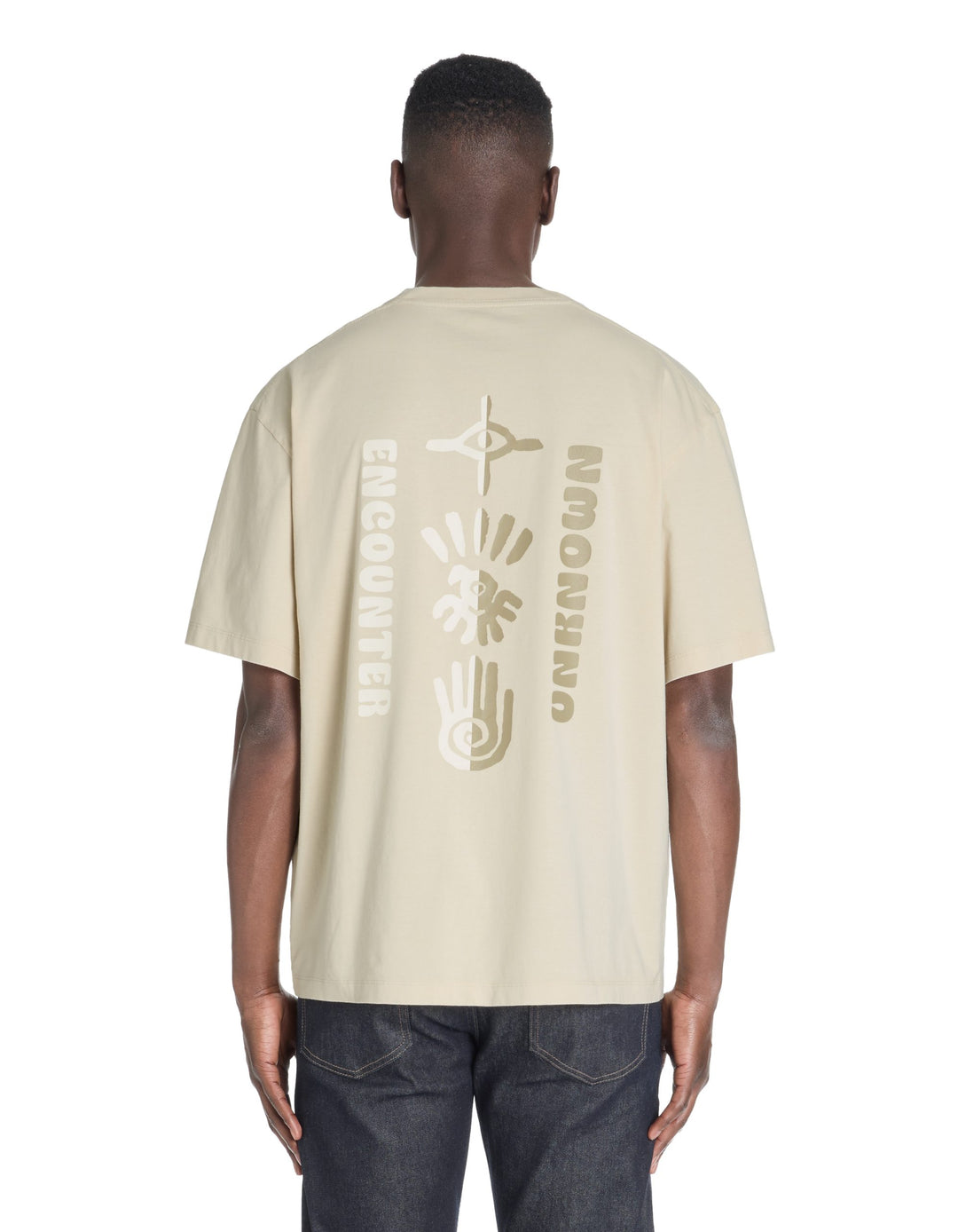 Short Sleeves Tshirt - Beige