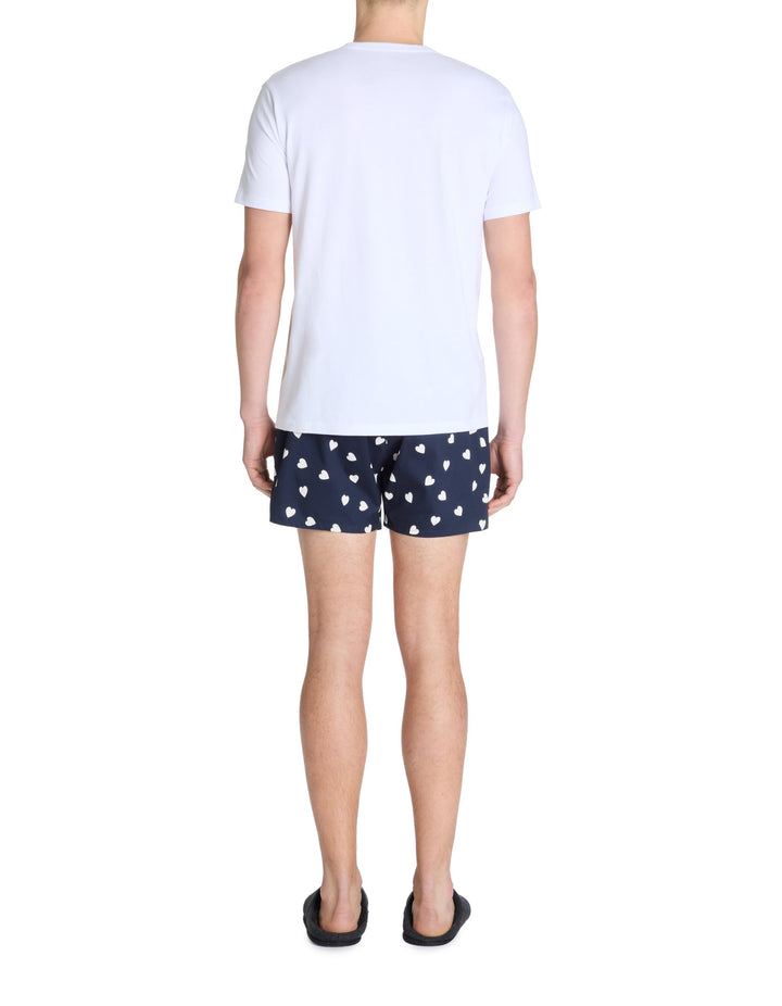 Pyjama/Bathrobe/Slippers - Blue
