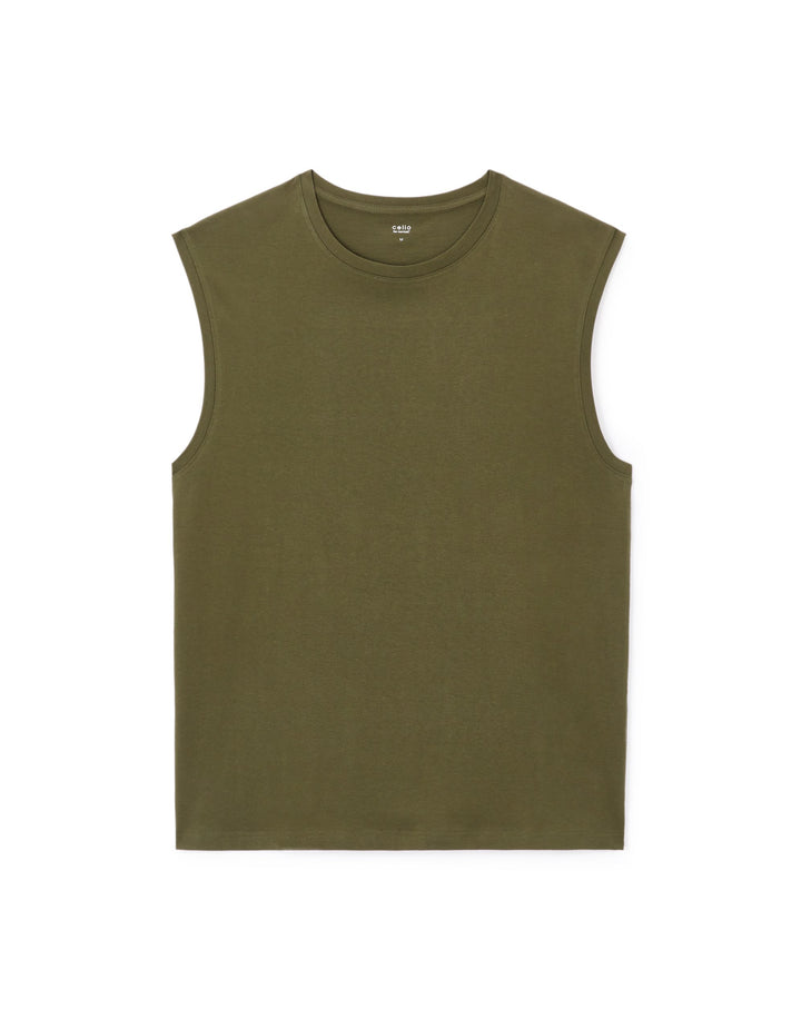 Knitted T-shirt - Green