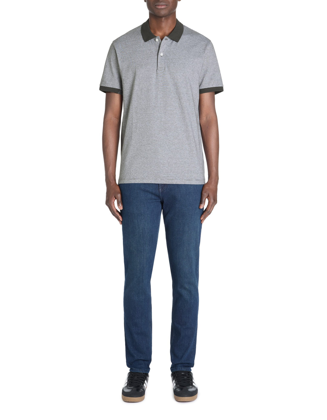 Short Sleeves Polo - Grey