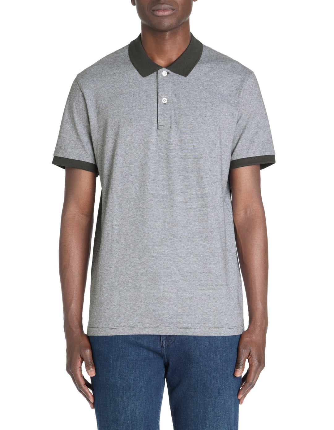 Short Sleeves Polo - Grey