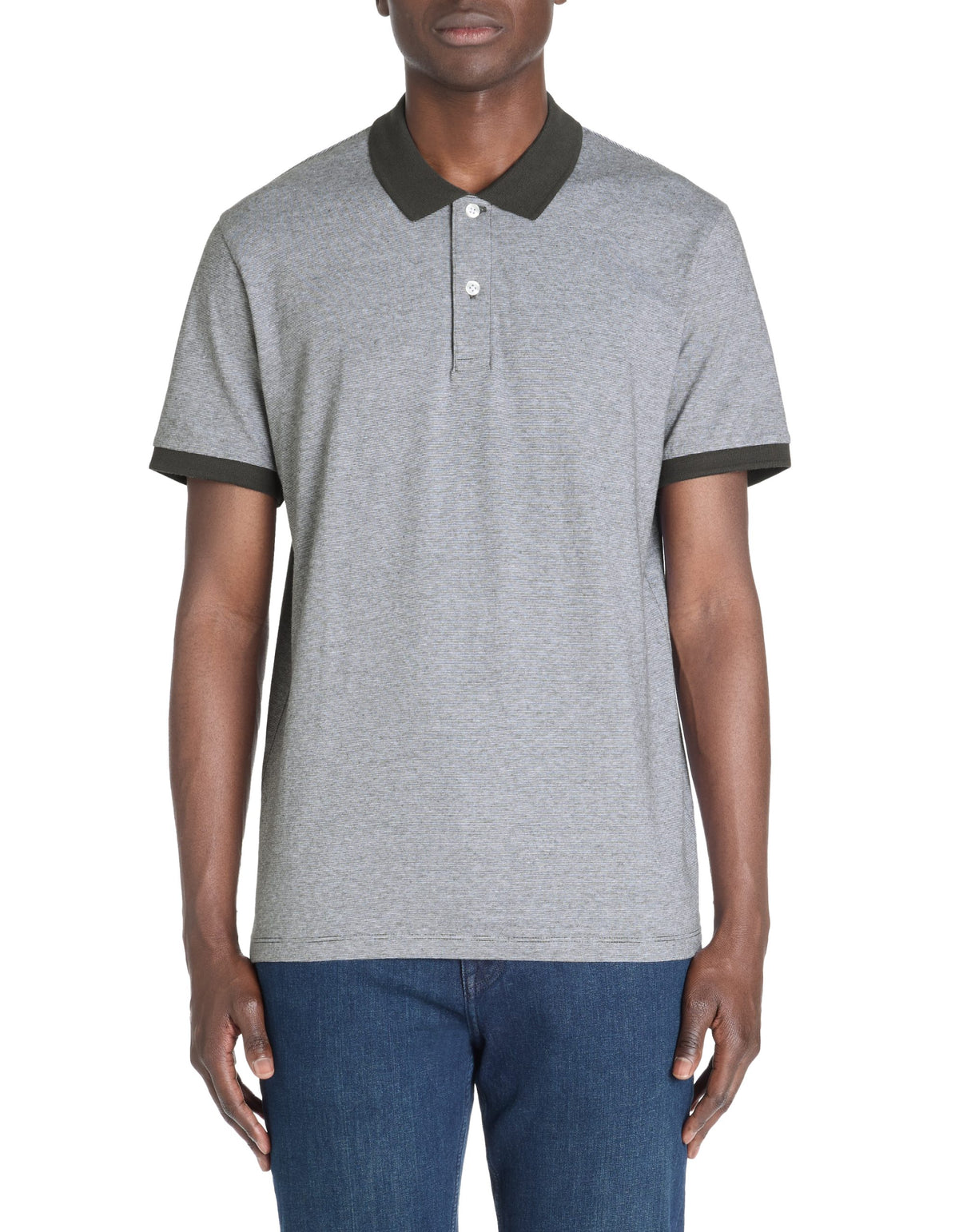 Short Sleeves Polo - Grey