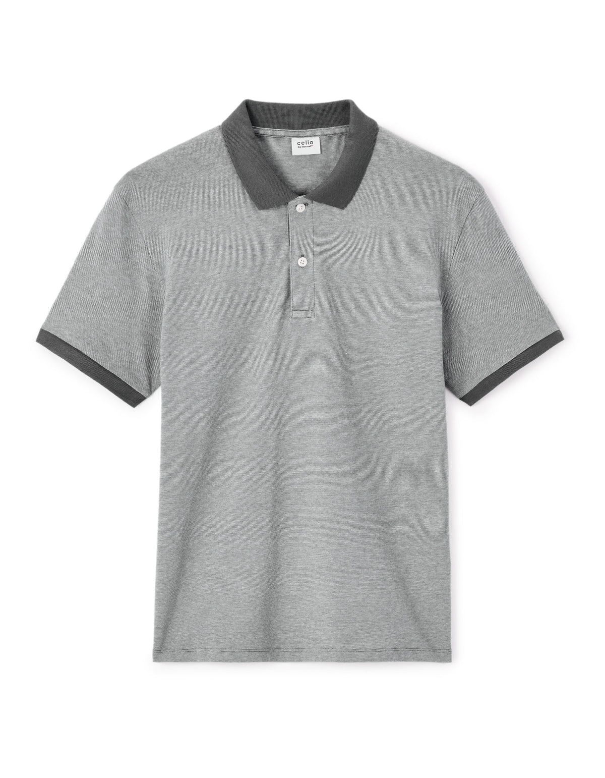 Short Sleeves Polo - Grey