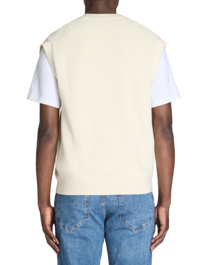 Crew Neck Jumper - Beige