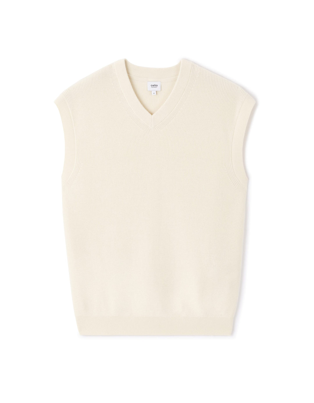 Crew Neck Jumper - Beige