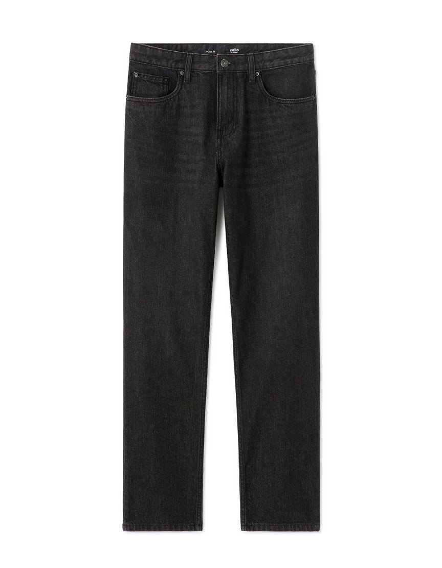 JEAN 1 LENGTH - Faded Black