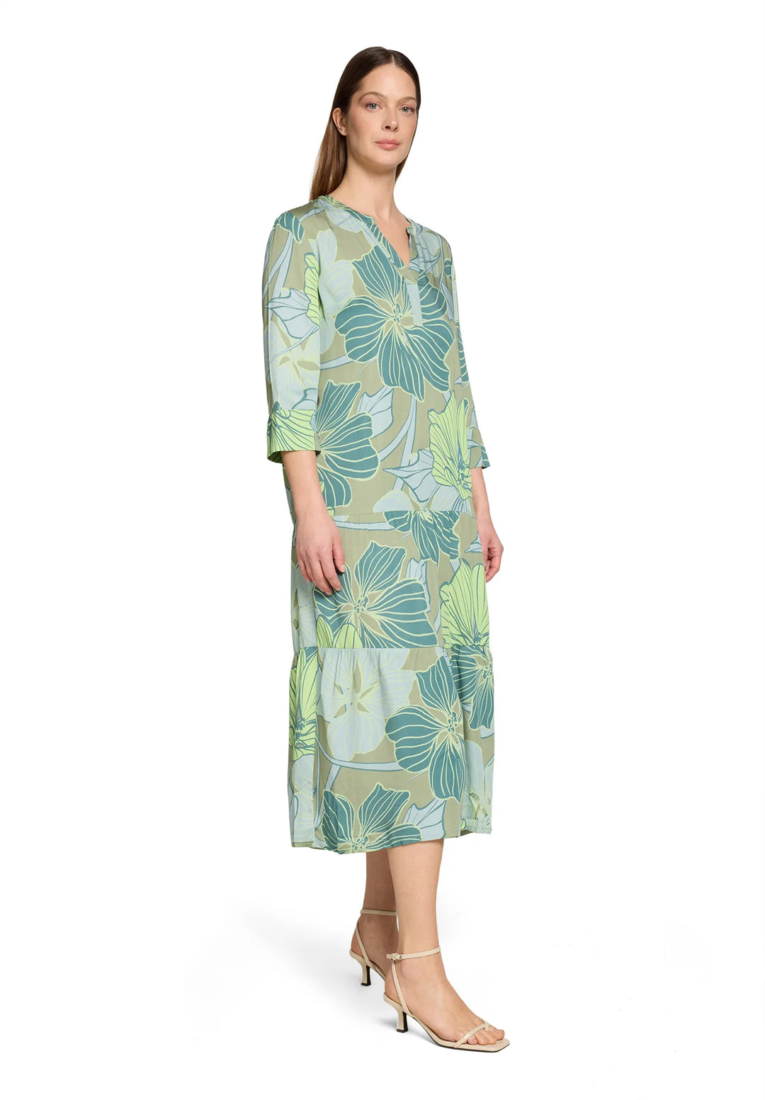 Dress Short 3/4 Sleeve