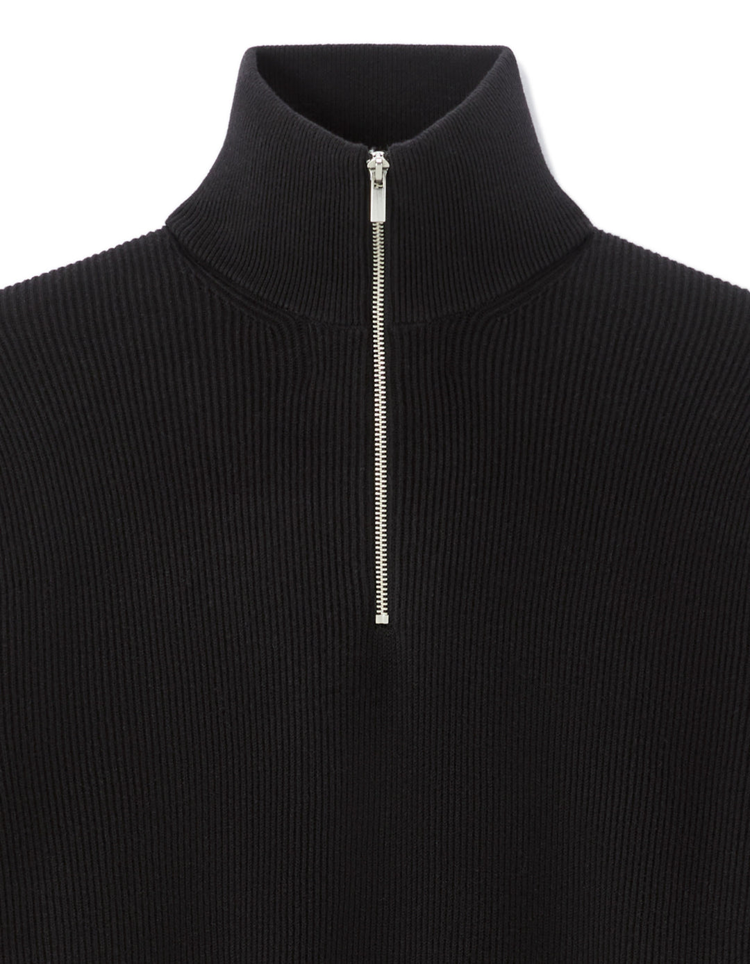 Turtle Neck Jumper - Black