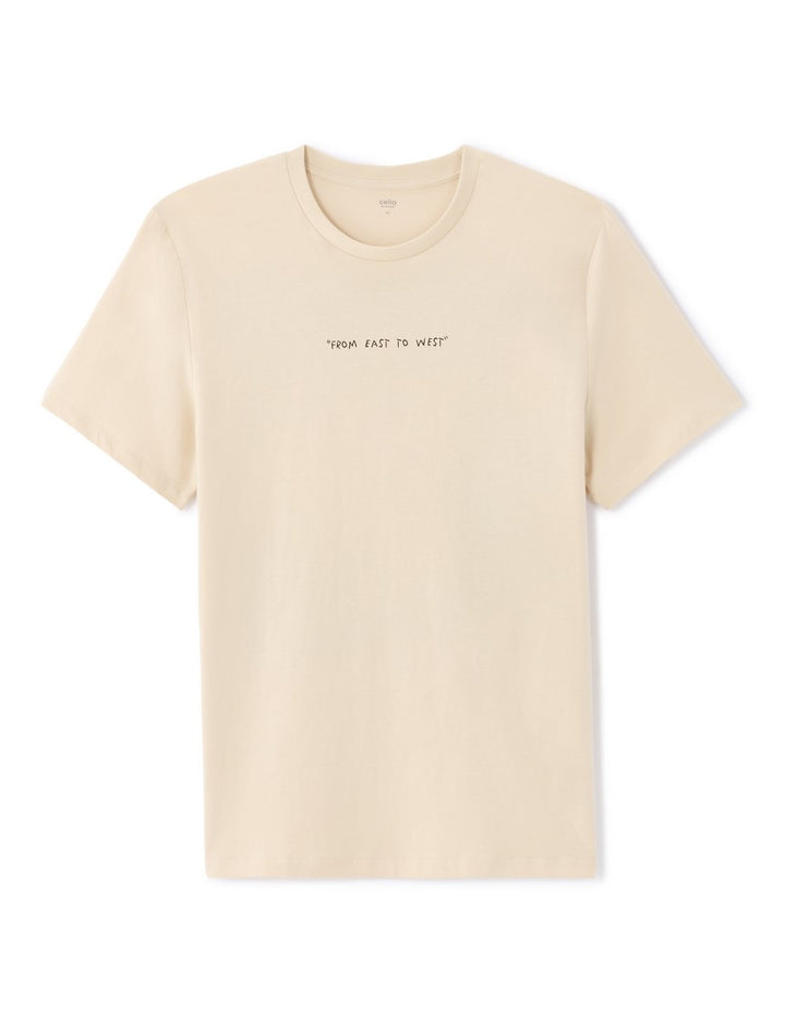 TEE SHIRT - Beige