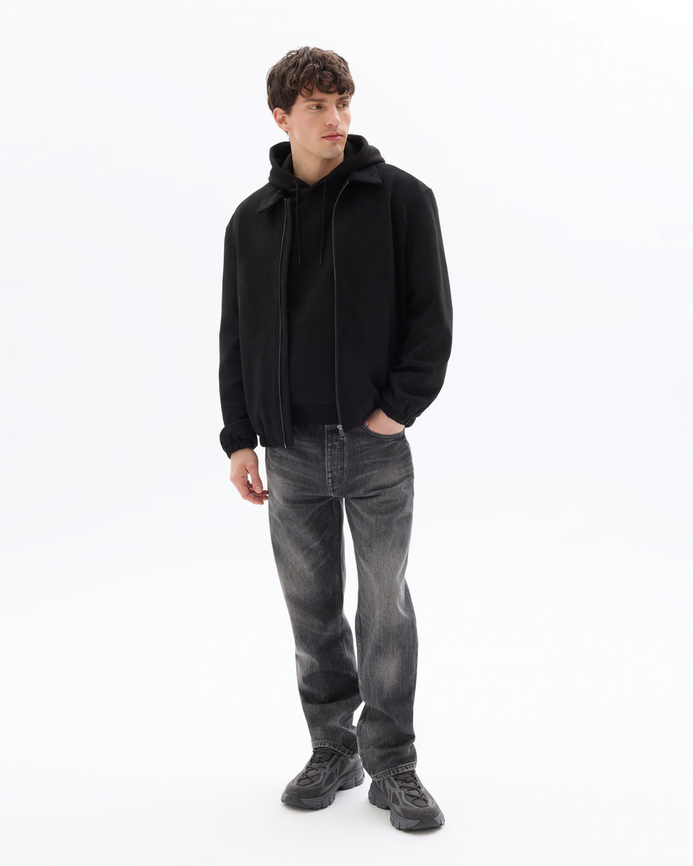 Jean 1 Length - Black