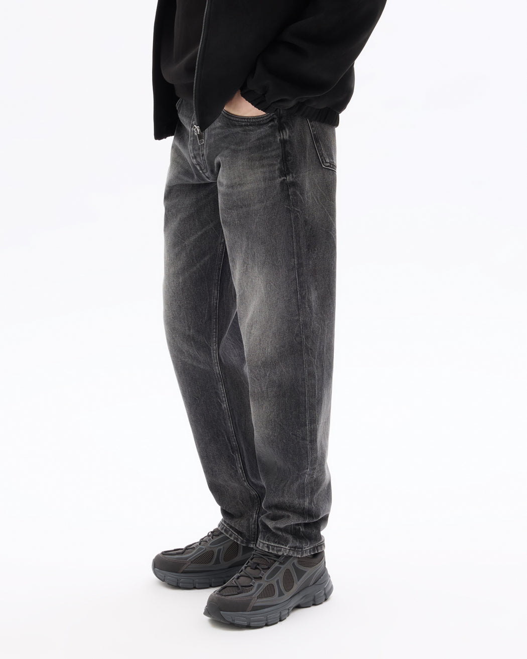 Jean 1 Length - Black