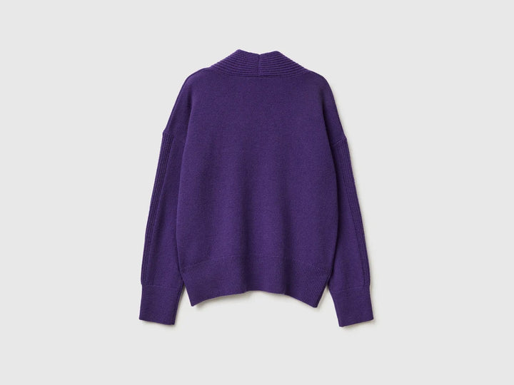 V-Neck Sweater M/L - Violet
