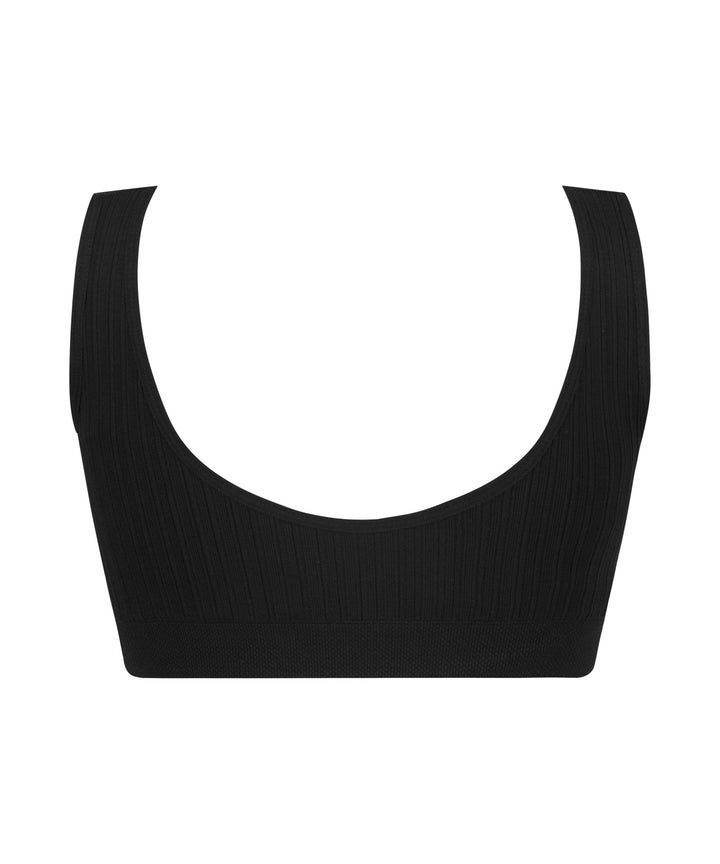 Dianne Scoop Bralette - Caviar