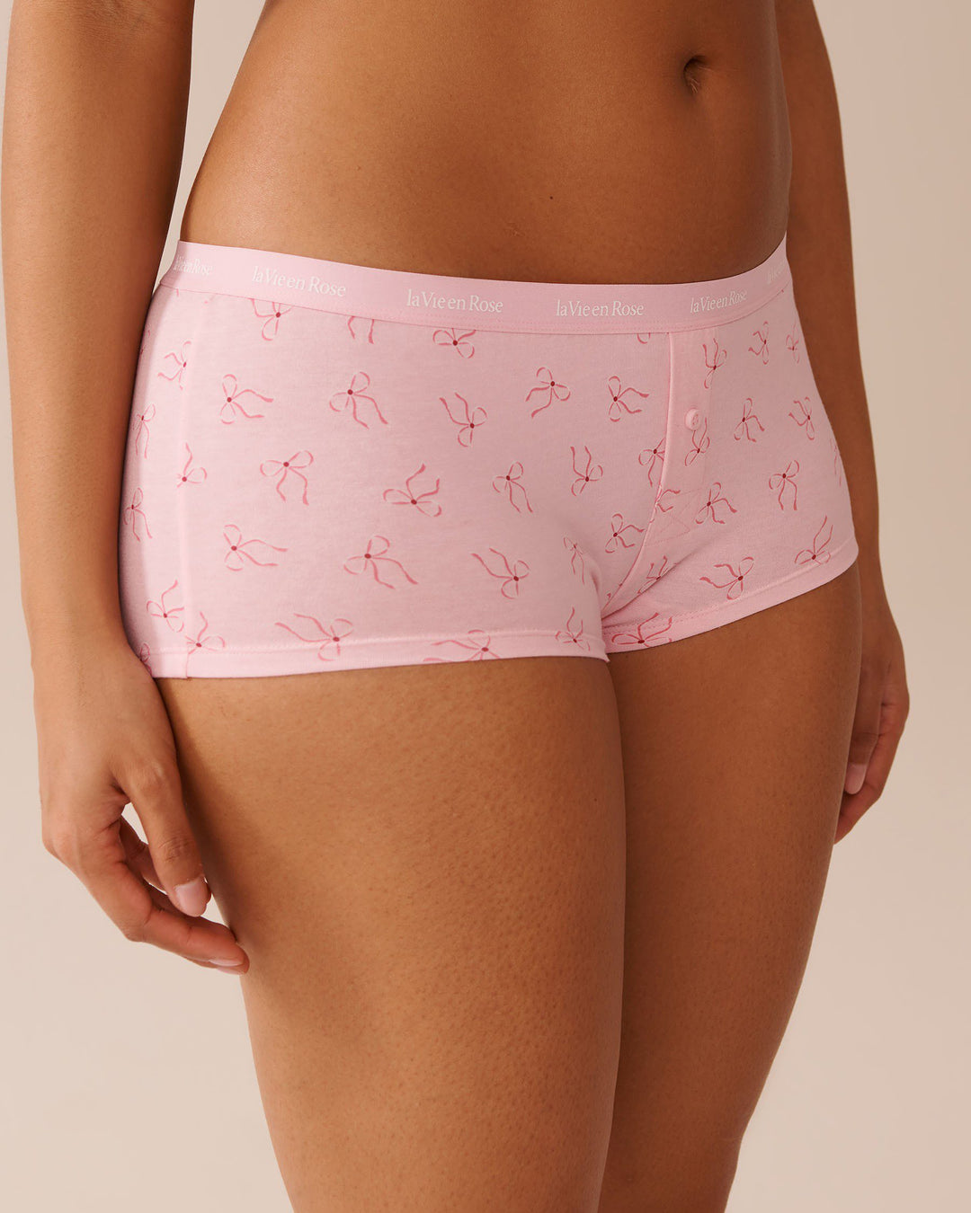 Cotton Boyleg Panty - Gray