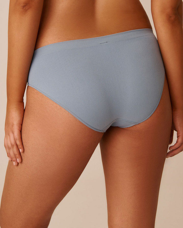 Seamless Fabric Ribbed Bikini Panty - Citadel