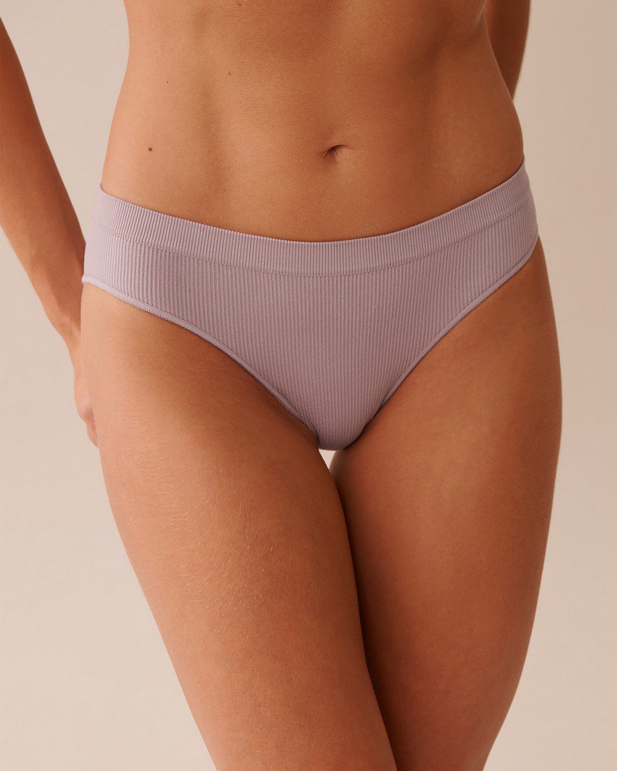 Seamless Fabric Ribbed Bikini Panty - Nirvana