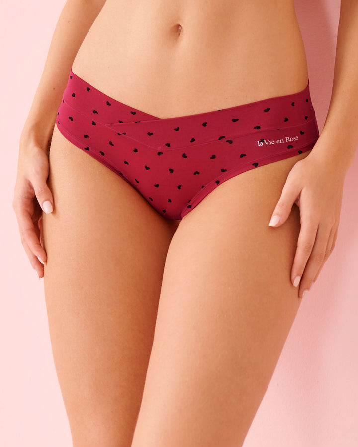 Micro Prft Fit Bikini - Red