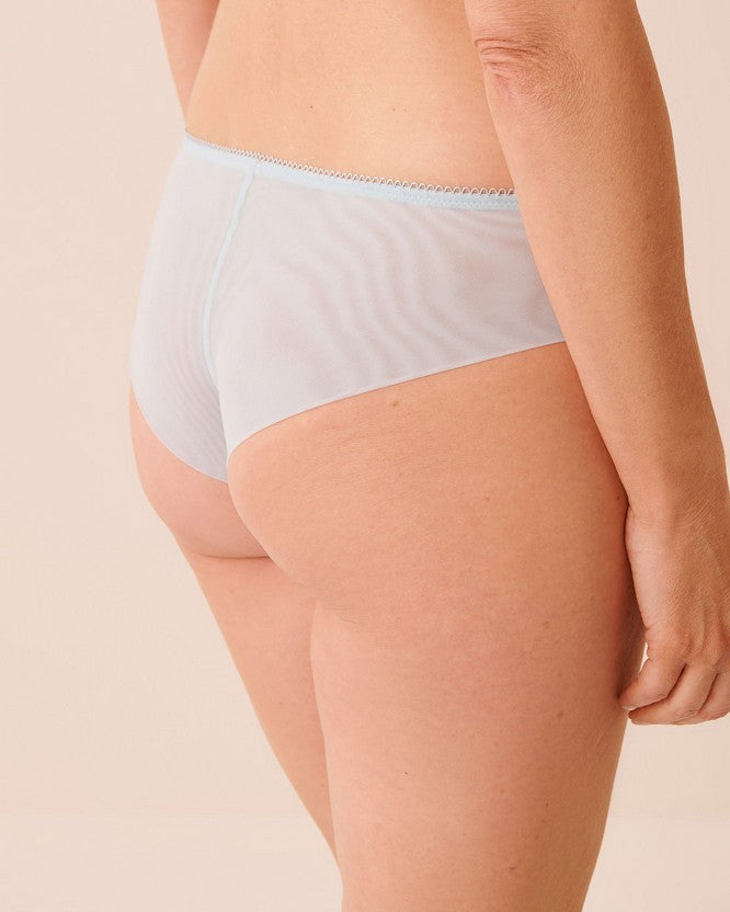 Emb Mesh Cheeky - Light Blue