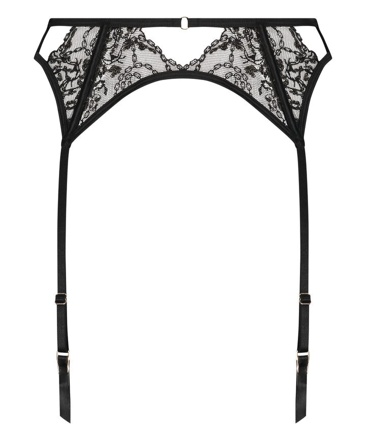 FELICIA SUSPENDER - Caviar