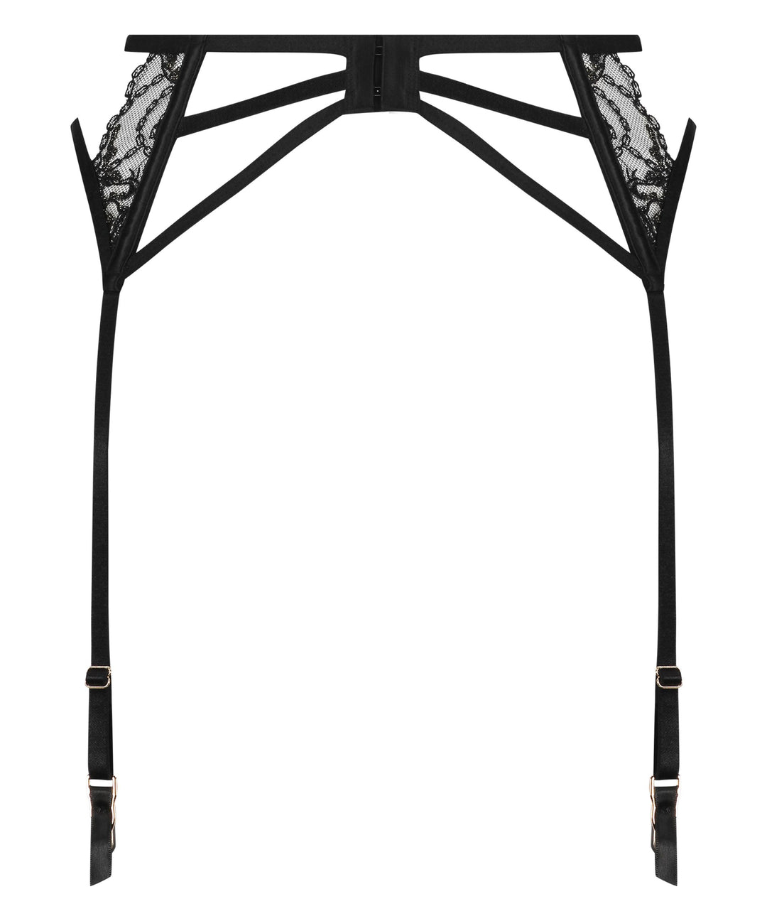 FELICIA SUSPENDER - Caviar
