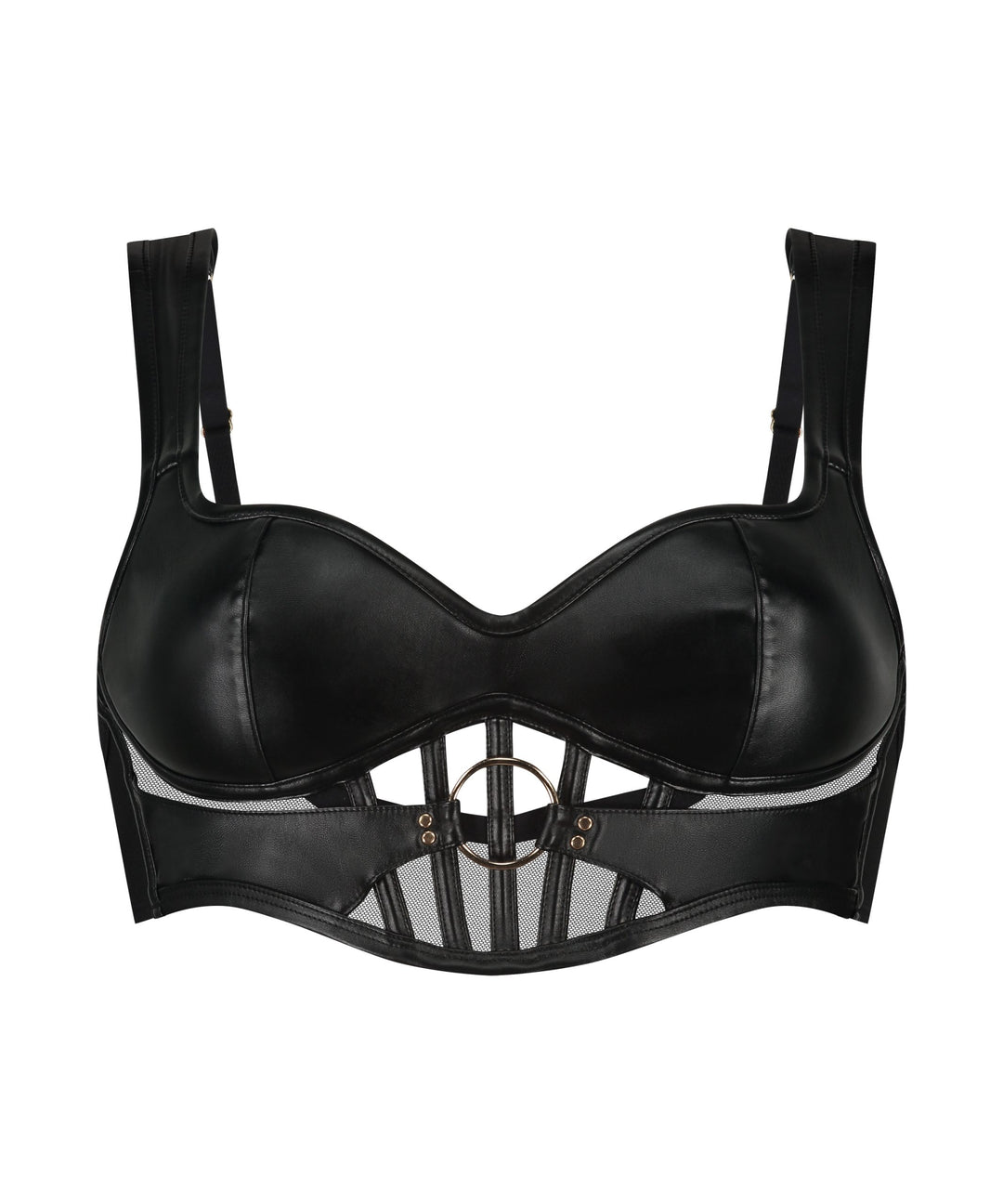 FAYE BRALETTE - Caviar