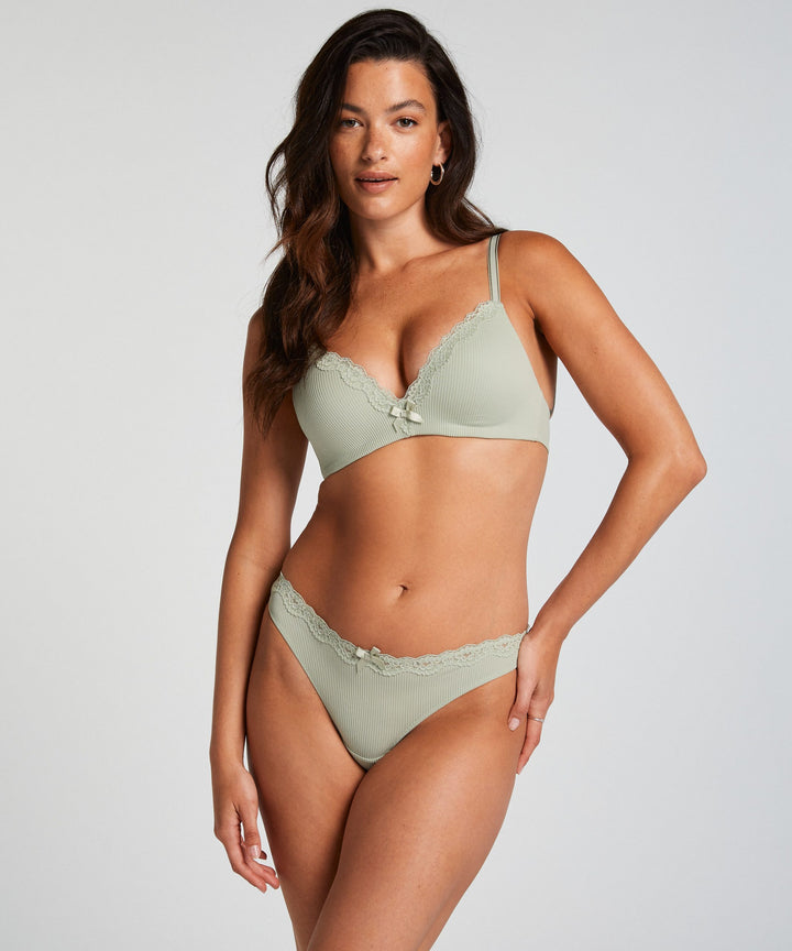 LOLA NON WIRED LOW DEMI PU - Desert Sage