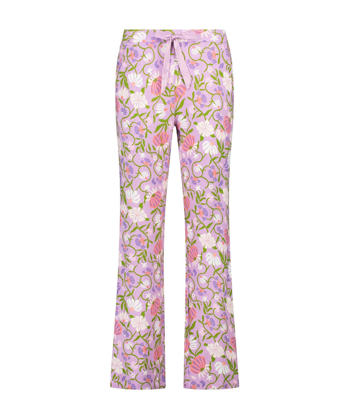 Pant Jersey Str Flower - Lavender Mist