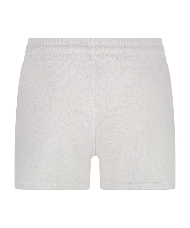 Short Cotton Velours - Light Grey Melange
