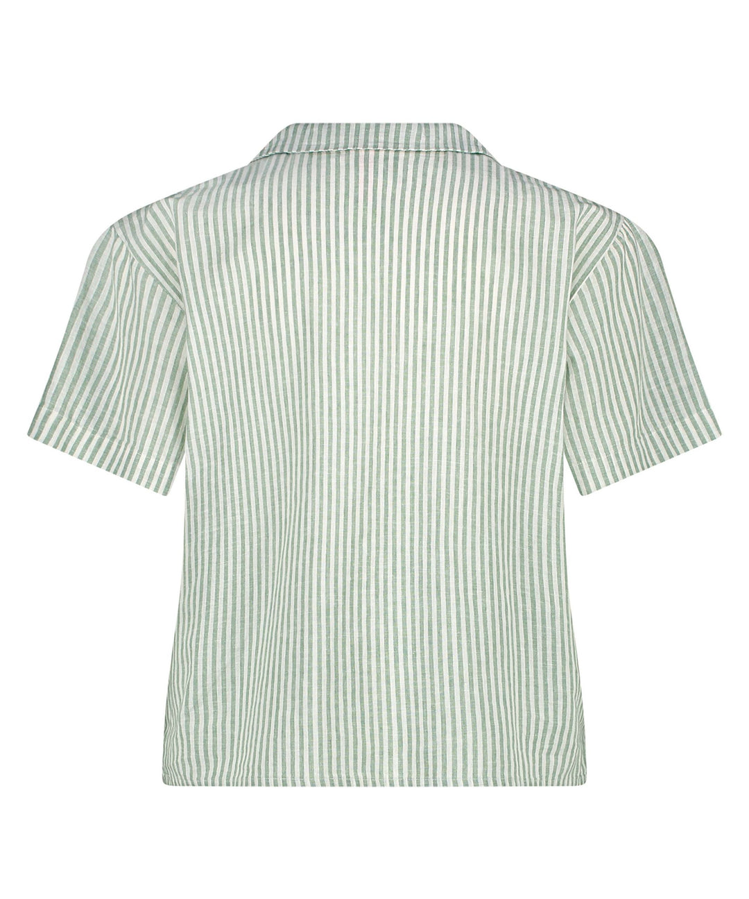 Jacket SS Linen Stripe - Ponderosa Pine