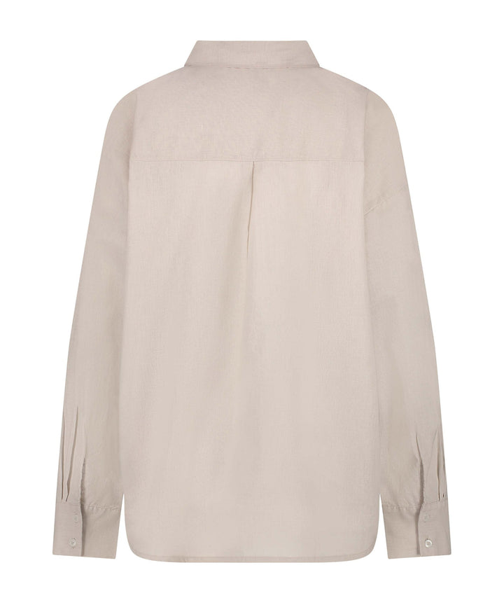 Jacket LS Linen - Almond Peach