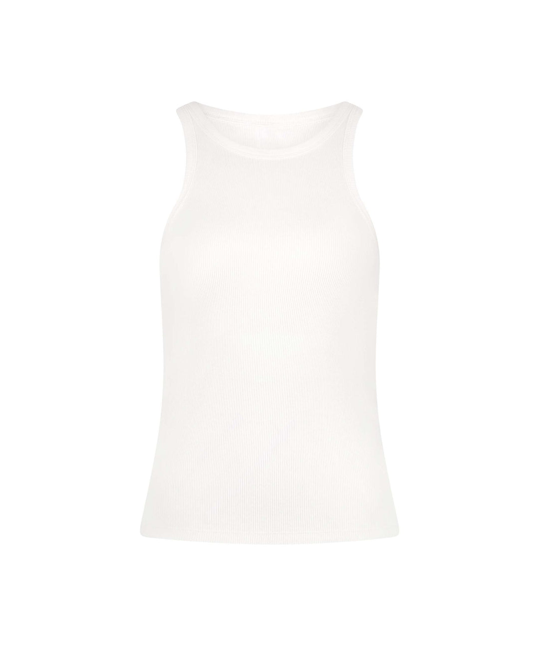 Singlet Tank Top Cotton - Snow White