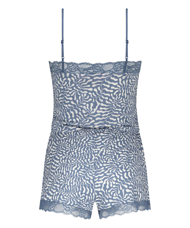 PJ Cami Short Viscose Matisse - Coronet Blue