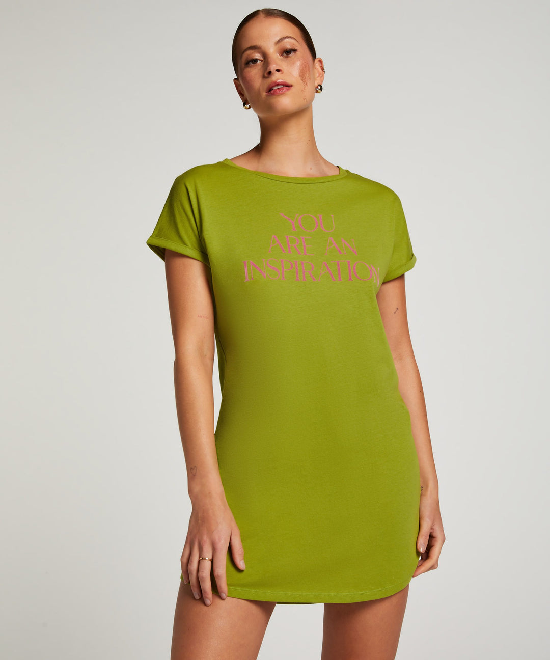 Nightie SS Inspiration - Lima Bean Green