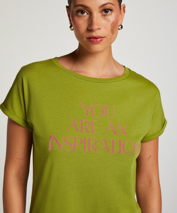 Nightie SS Inspiration - Lima Bean Green