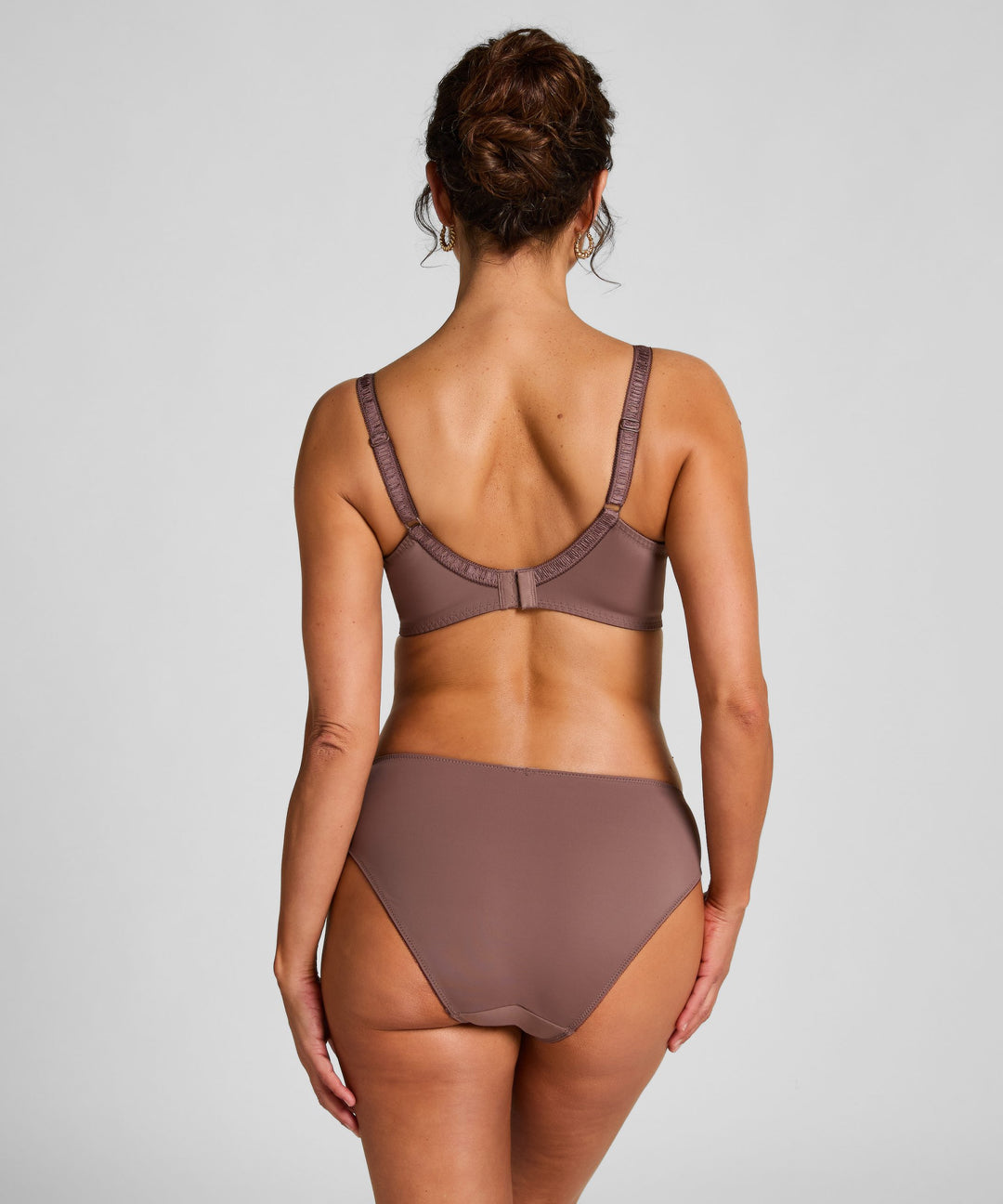 Diva Non-Padded Underwired Bra - Peppercorn